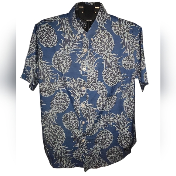 Simply Southern Other - Simply Southern Blue and White Casual Button Down Shirt